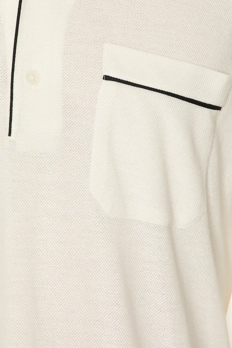 Tom Ford Cotton Silk Piquet Polo | Thumbnail 5 Tom Ford Cotton Silk Piquet Polo | Thumbnail 5