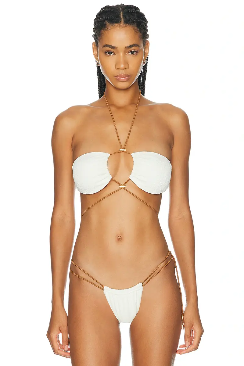 Vix Swimwear x Rosie Huntington-Whiteley Pixie Alain Bikini Top | Image 1 Vix Swimwear x Rosie Huntington-Whiteley Pixie Alain Bikini Top | Image 1