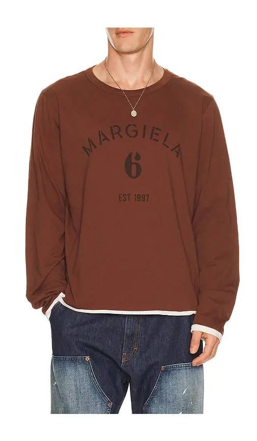 MM6 MAISON MARGIELA Long-Sleeved Top | Thumbnail 5 MM6 MAISON MARGIELA Long-Sleeved Top | Thumbnail 5
