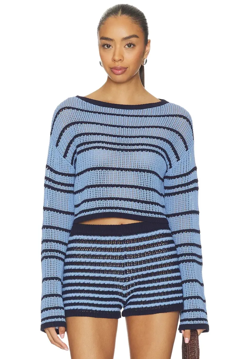 Lovers and Friends Muriel Open Stitch Pullover