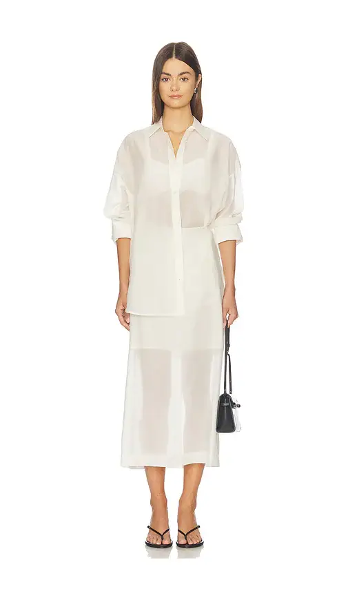 By Malene Birger Derris Soft Organza Shirt | Thumbnail 4 By Malene Birger Derris Soft Organza Shirt | Thumbnail 4