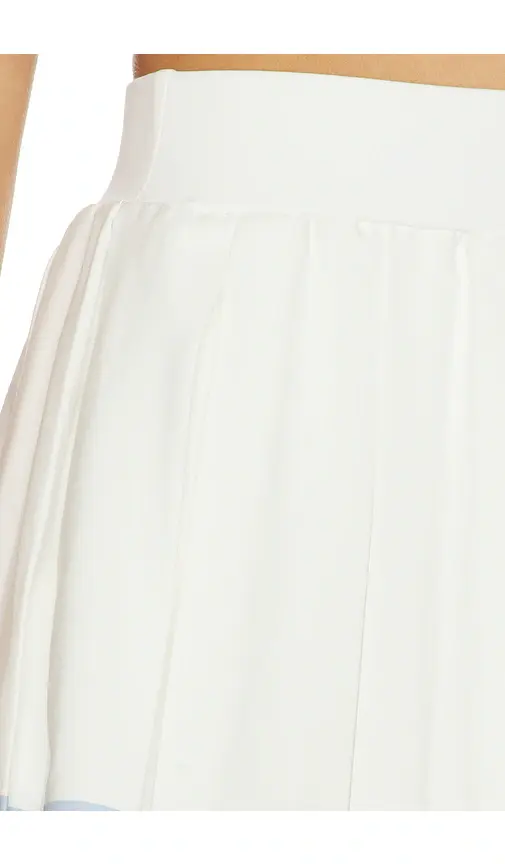 Gold Hinge Striped Mini Pleated Tennis Skirt | Thumbnail 6 Gold Hinge Striped Mini Pleated Tennis Skirt | Thumbnail 6