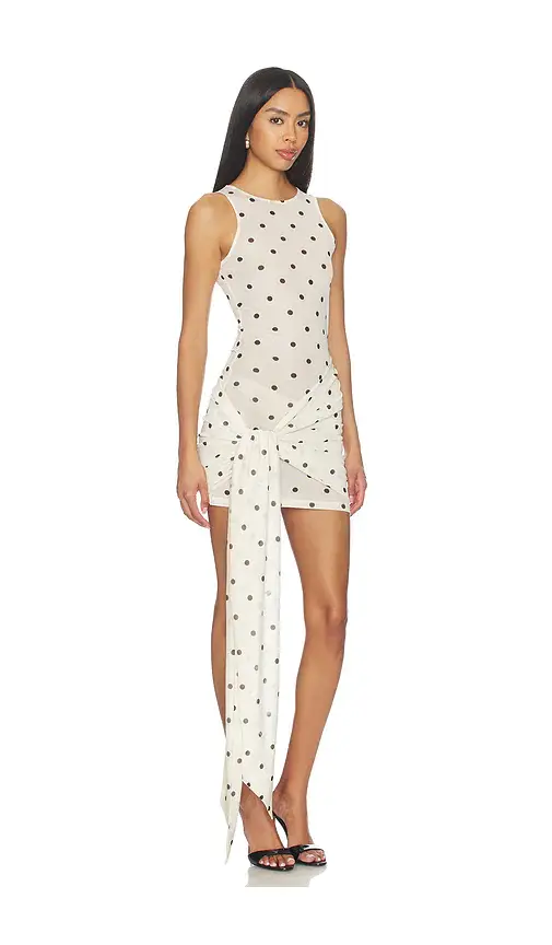 With Harper Lu Mesh Wrap Mini Dress | Thumbnail 2 With Harper Lu Mesh Wrap Mini Dress | Thumbnail 2