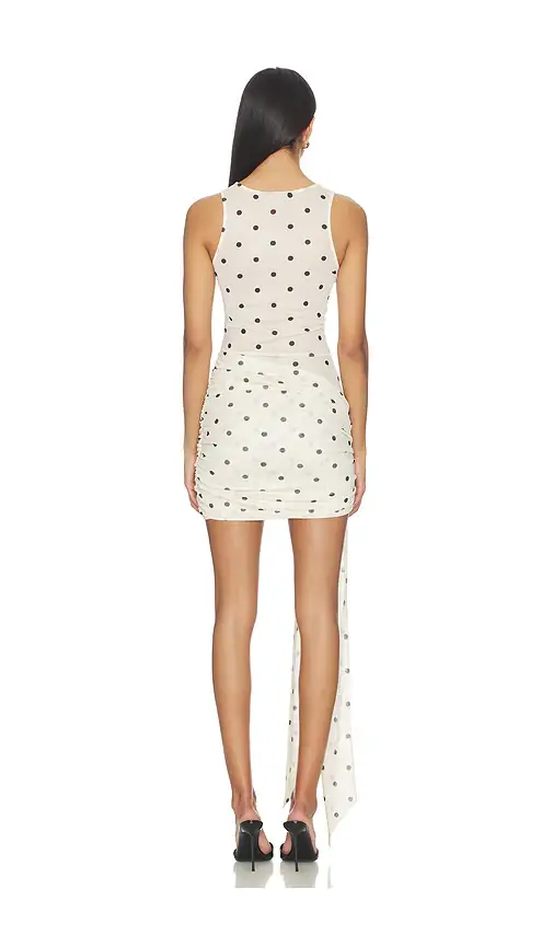 With Harper Lu Mesh Wrap Mini Dress | Thumbnail 3 With Harper Lu Mesh Wrap Mini Dress | Thumbnail 3