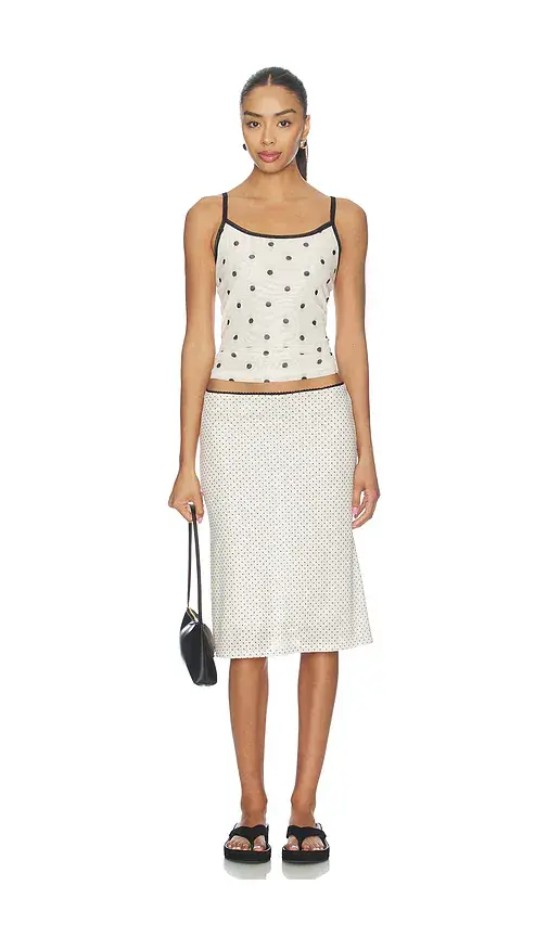 With Harper Lu Mesh Camisole Top | Thumbnail 4