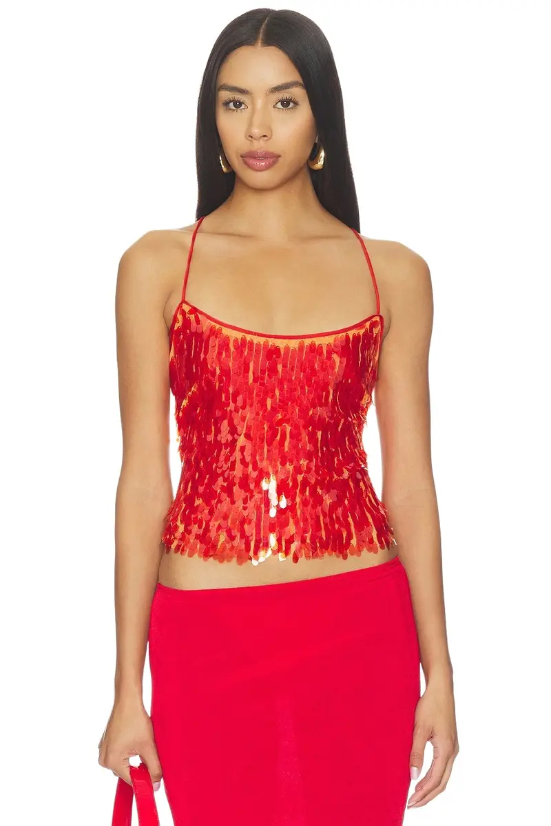 With Harper Lu Backless Top
