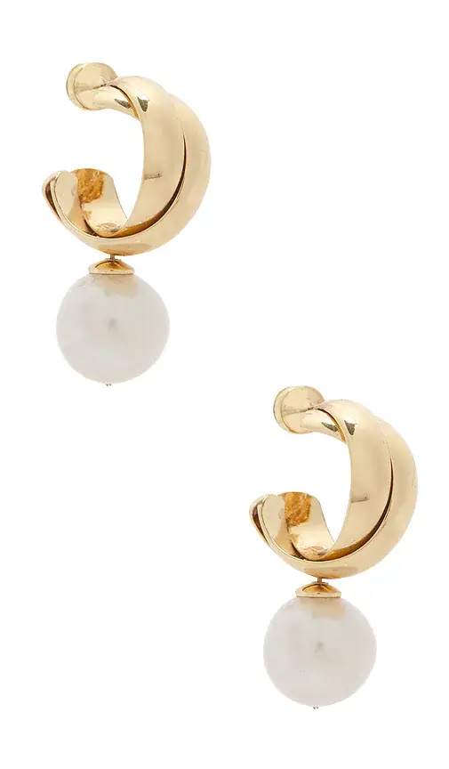 SHASHI Ross Pearl Earring | Image 1 SHASHI Ross Pearl Earring | Image 1