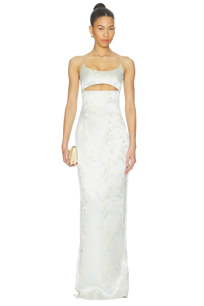 Constance Jacquard Gown Constance Jacquard Gown