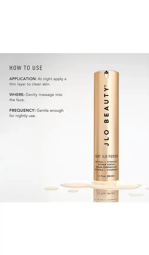 JLo Beauty That JLo Fusion Retinal + Vitamin C Power Serum | Thumbnail 4 JLo Beauty That JLo Fusion Retinal + Vitamin C Power Serum | Thumbnail 4