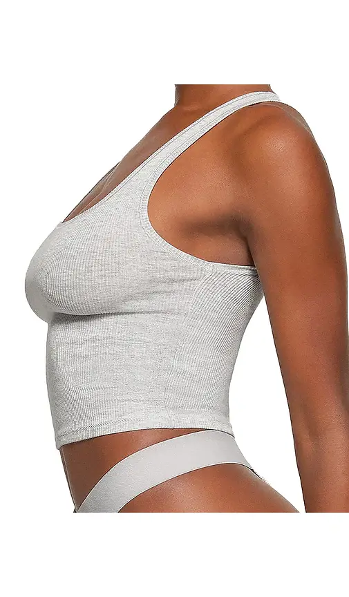 Skims Cotton Rib Tank Top | Thumbnail 2 Skims Cotton Rib Tank Top | Thumbnail 2