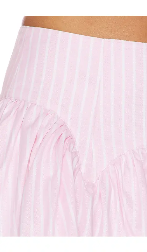 Fleur du Mal Poplin Garter Skort | Thumbnail 6 Fleur du Mal Poplin Garter Skort | Thumbnail 6