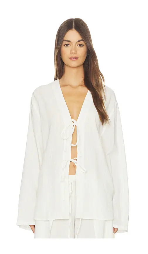 DL1961 Faye Tie Shirt | Image 1 DL1961 Faye Tie Shirt | Image 1