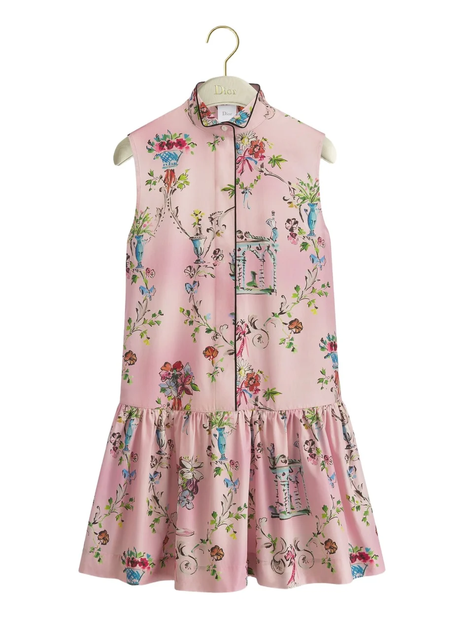 Dior Dioriviera Short Flared Dress