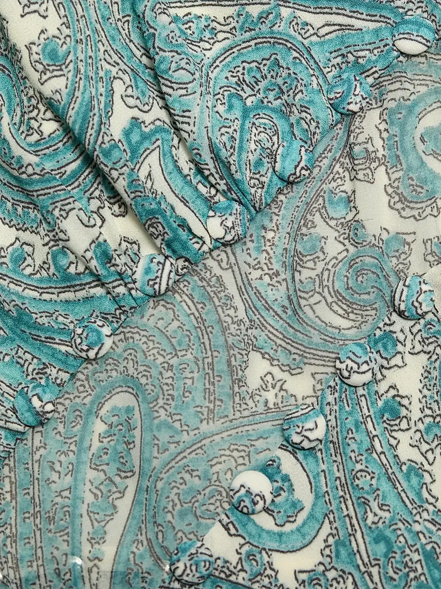 Cinq à Sept Women's Hendrix Paisley A-Line Midi-Dress | Thumbnail 7 Cinq à Sept Women's Hendrix Paisley A-Line Midi-Dress | Thumbnail 7