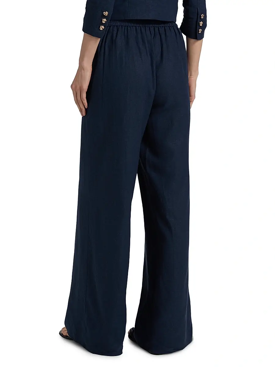 Generation Love Women's Kelela Linen Wide-Leg Pants | Thumbnail 5 Generation Love Women's Kelela Linen Wide-Leg Pants | Thumbnail 5