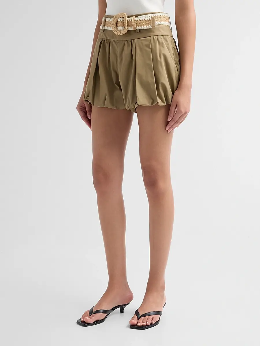 Cara Cara Women's Ray Belted Bubble Shorts | Thumbnail 4 Cara Cara Women's Ray Belted Bubble Shorts | Thumbnail 4