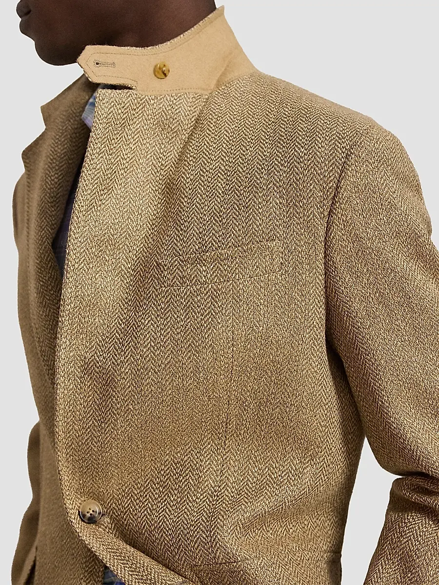 Polo Ralph Lauren Men's Herringbone Single-Breasted Sport Jacket | Thumbnail 5 Polo Ralph Lauren Men's Herringbone Single-Breasted Sport Jacket | Thumbnail 5
