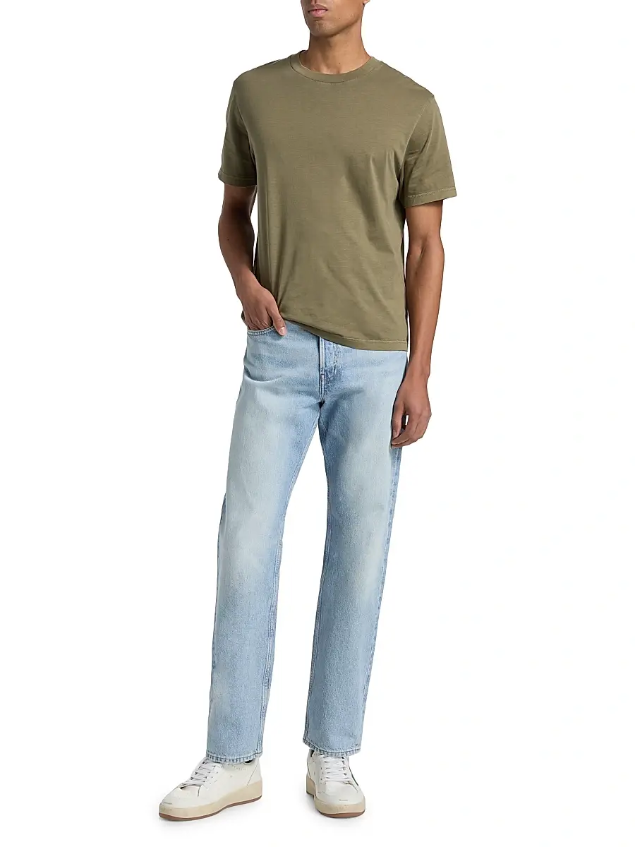 Frame Men's Light Cotton T-Shirt | Thumbnail 2 Frame Men's Light Cotton T-Shirt | Thumbnail 2