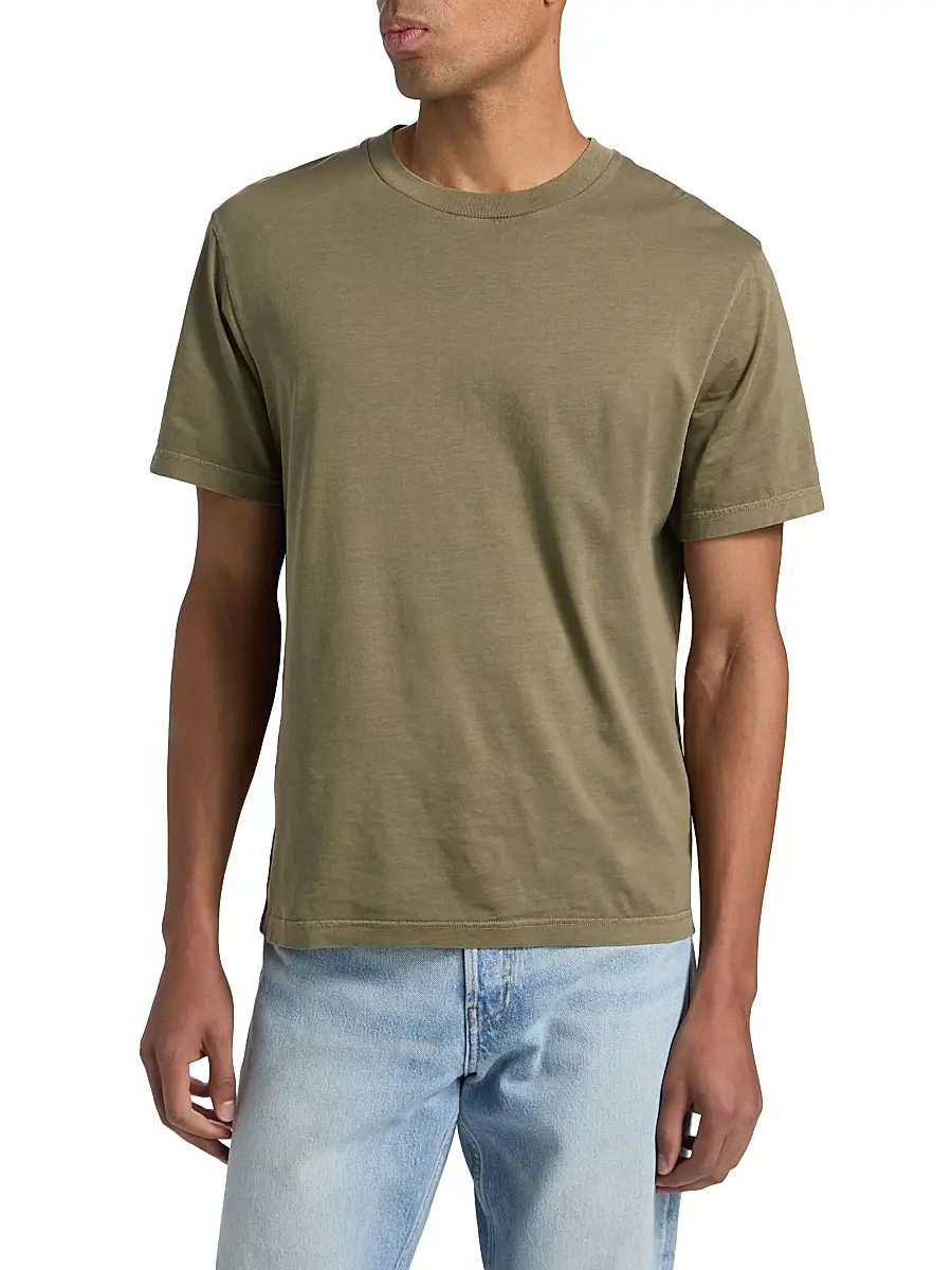 Frame Men's Light Cotton T-Shirt | Thumbnail 3 Frame Men's Light Cotton T-Shirt | Thumbnail 3