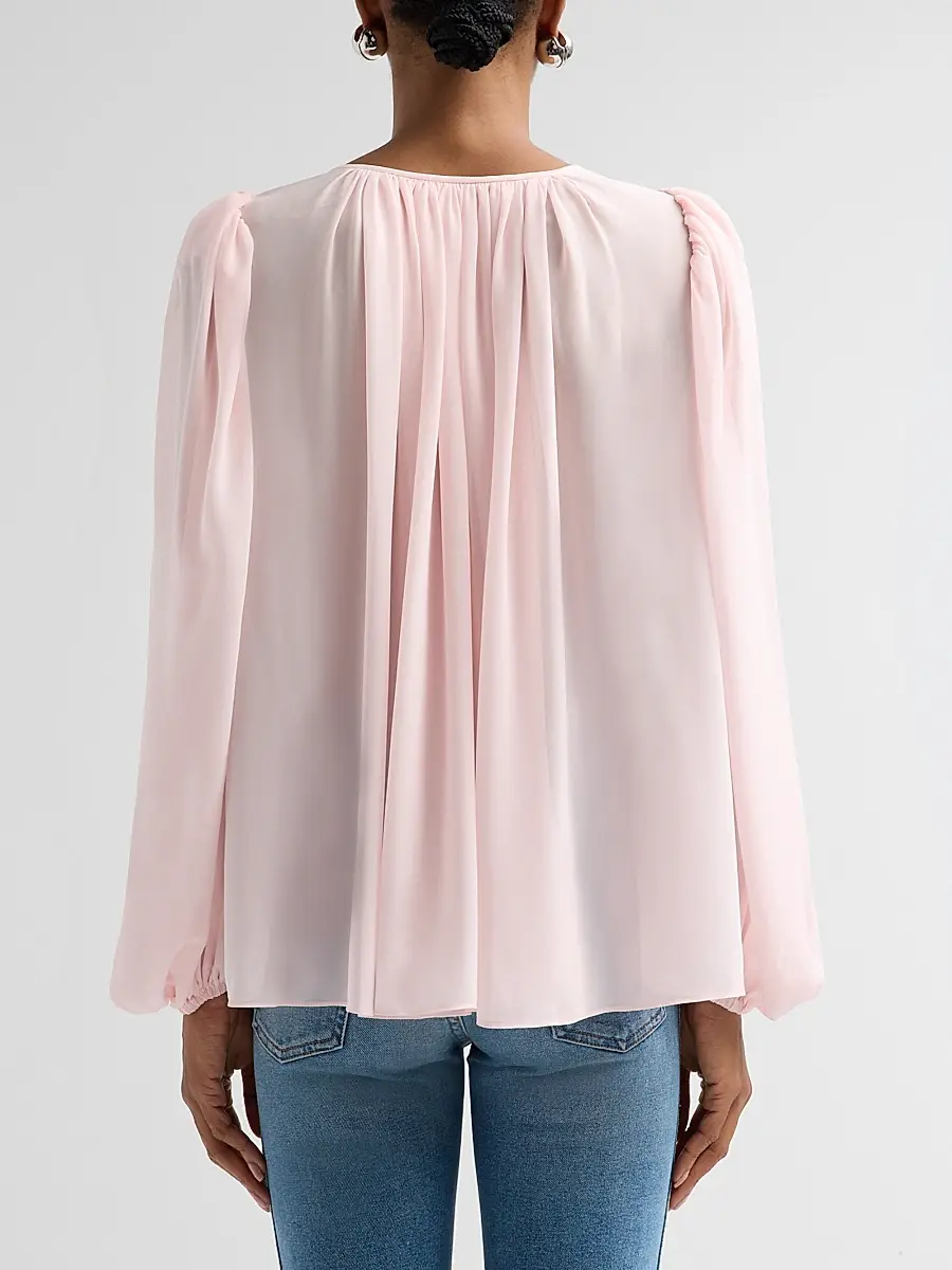 Ronny Kobo Women's Ivette Tie-Front Top | Thumbnail 3