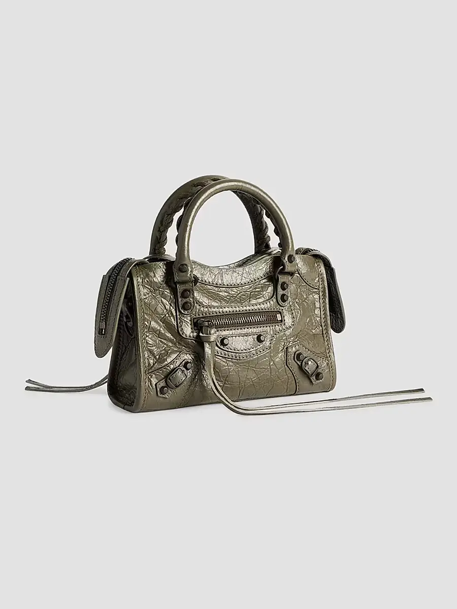 Balenciaga Women's Le City Top Handle Bag | Thumbnail 4