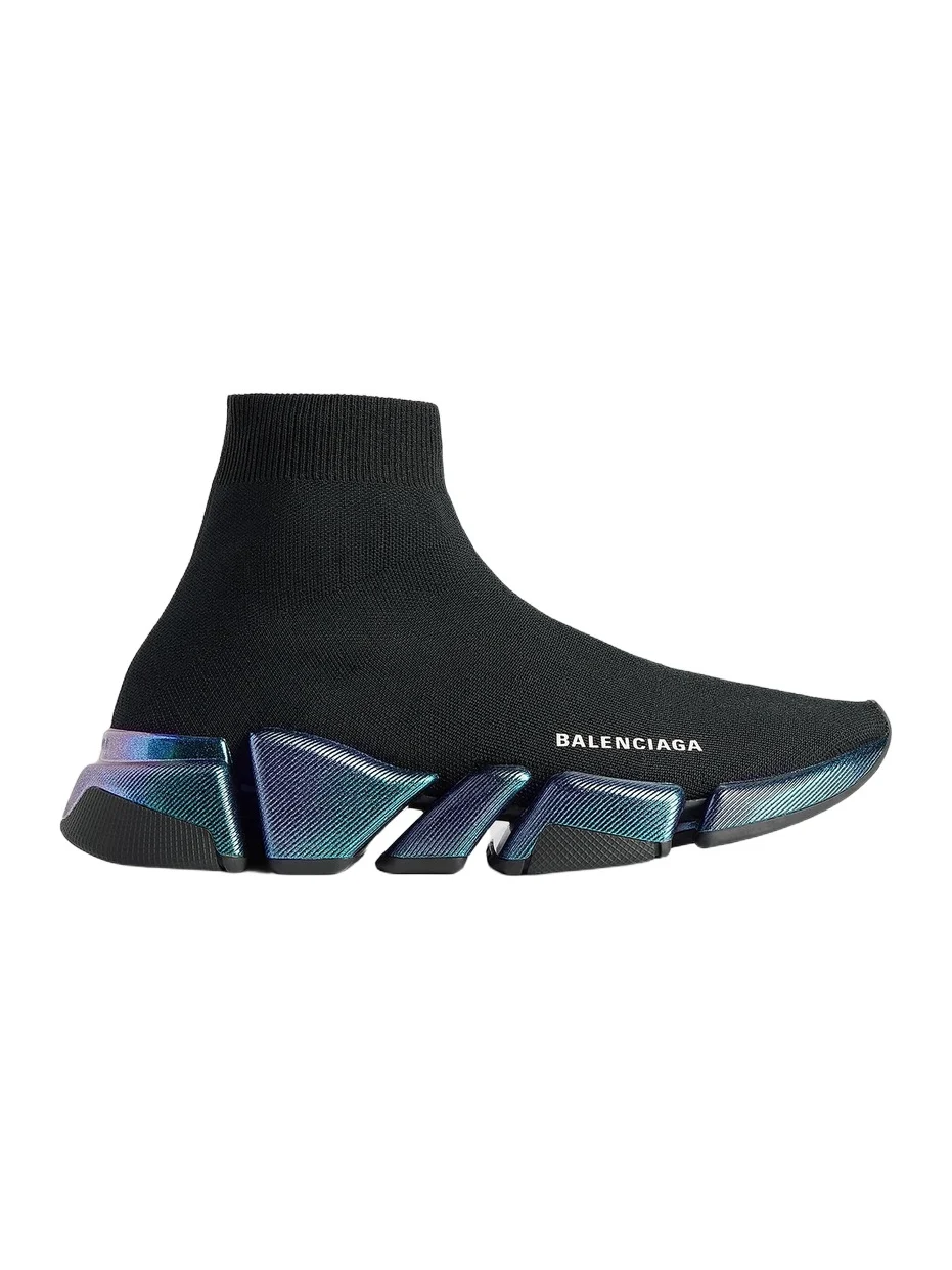 Balenciaga Women's Speed 2.0 Iridescent Sneakers