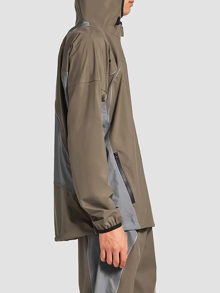 Balenciaga Men's Techwear Zip-Up Jacket | Thumbnail 5 Balenciaga Men's Techwear Zip-Up Jacket | Thumbnail 5