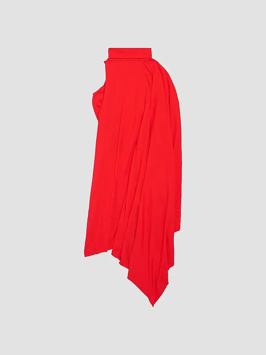 Balenciaga Women's Draped Midi Dress | Thumbnail 2 Balenciaga Women's Draped Midi Dress | Thumbnail 2