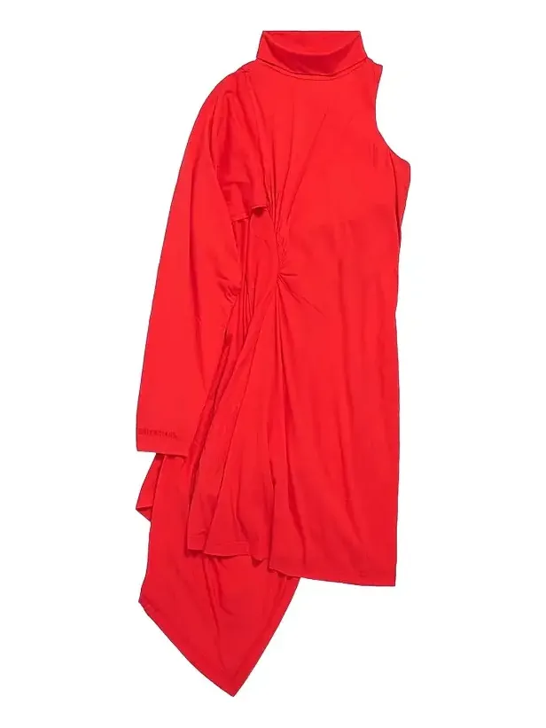 Women's Draped Midi Dress