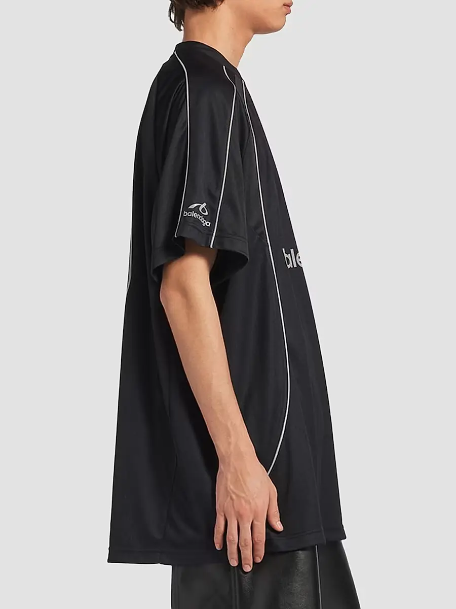 Balenciaga Men's Soccer Oversized T-Shirt | Thumbnail 3