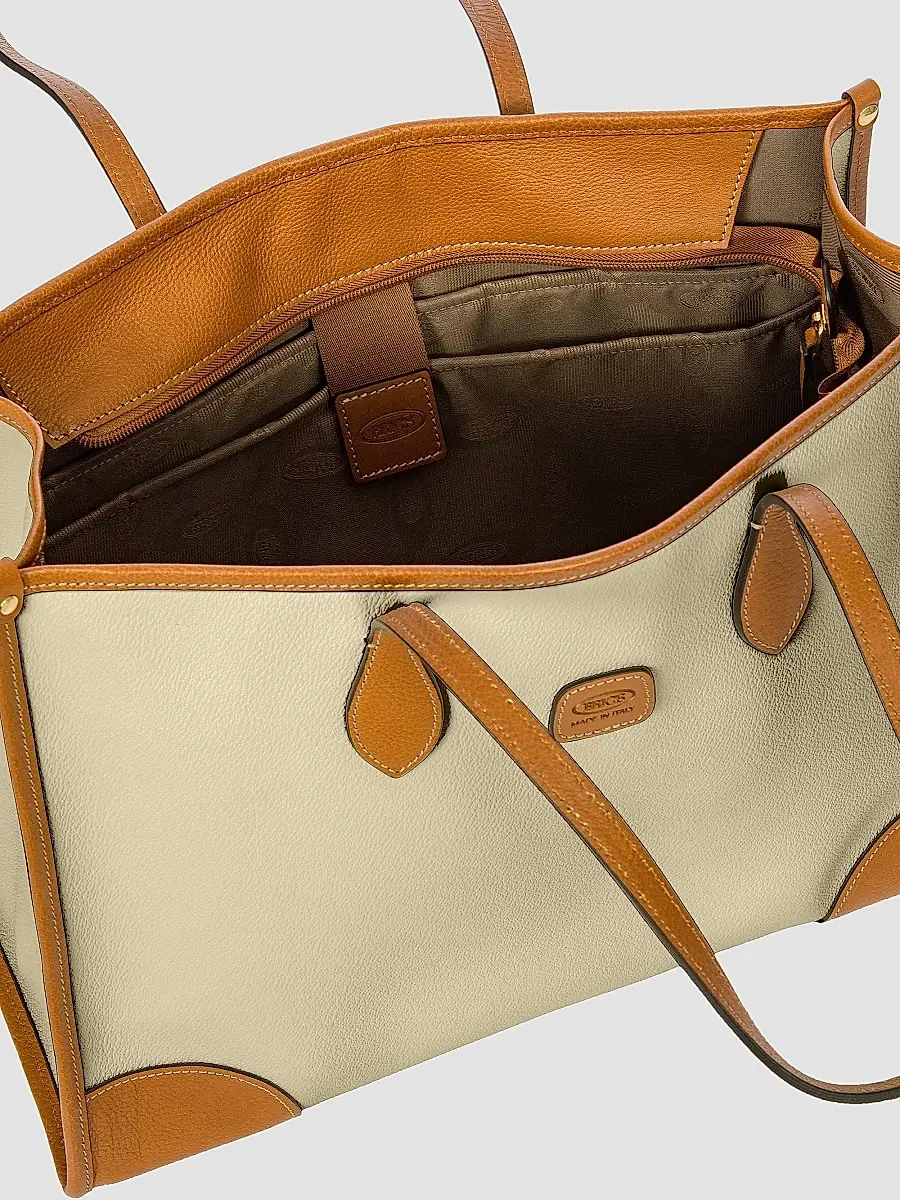 Bric's Men's Firenze Leather-Trim Tote Bag | Thumbnail 5 Bric's Men's Firenze Leather-Trim Tote Bag | Thumbnail 5