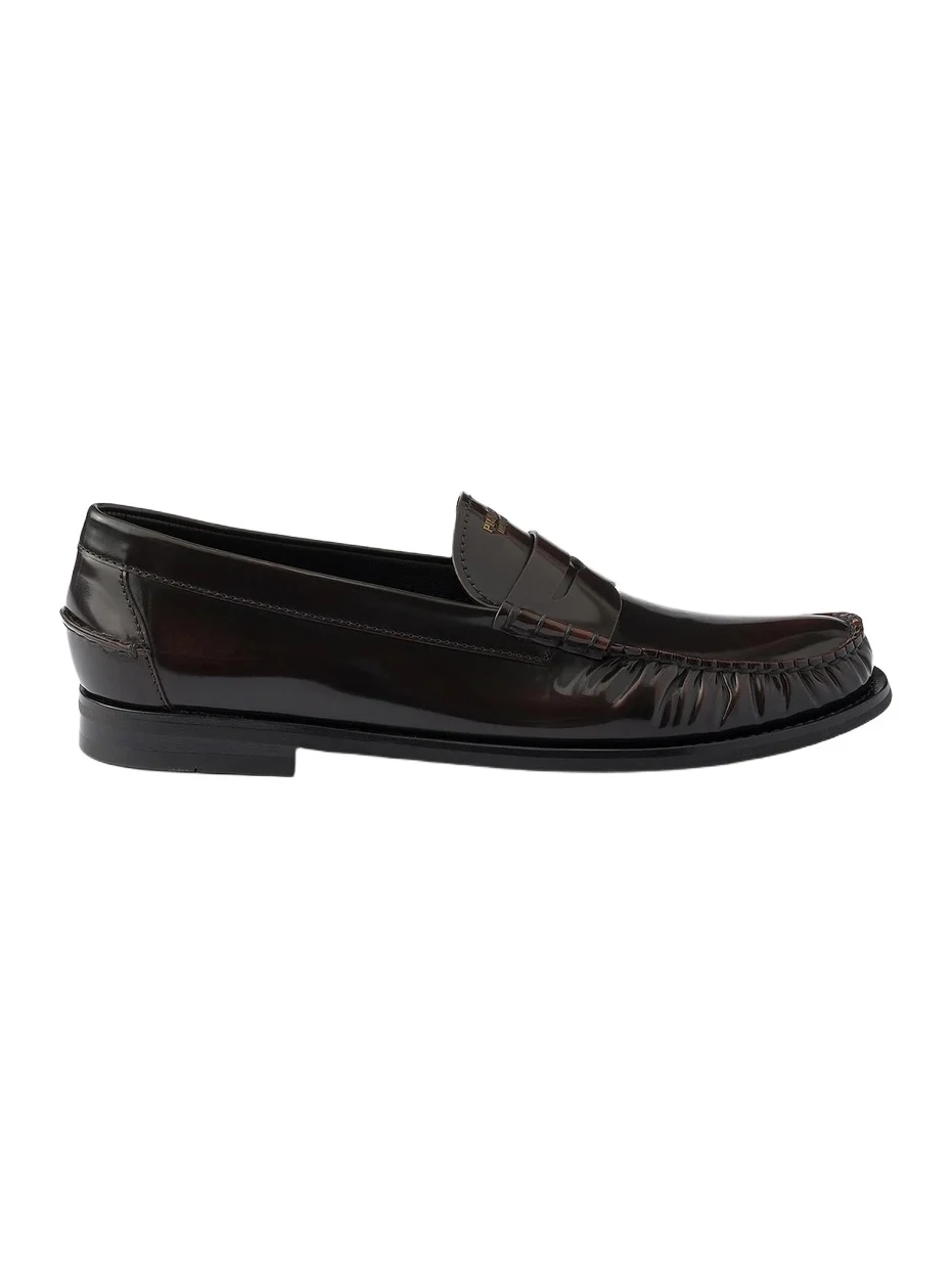Men's Brushed Leather Loafers Men's Brushed Leather Loafers