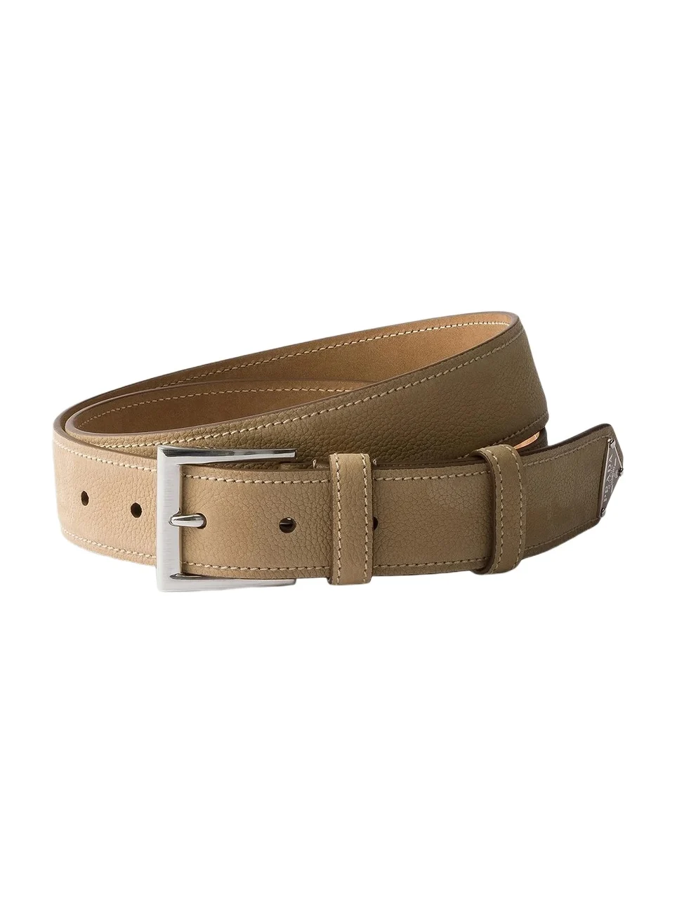 Prada Men's Nubuck Leather Belt