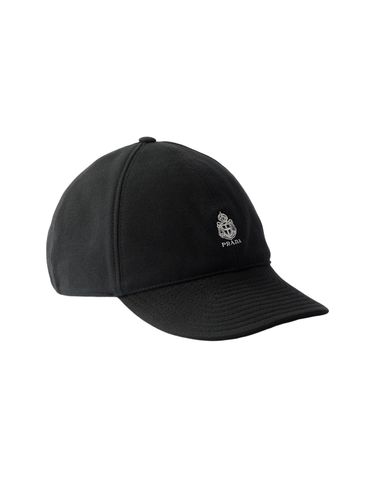 Prada Men's Old Piqué Baseball Cap
