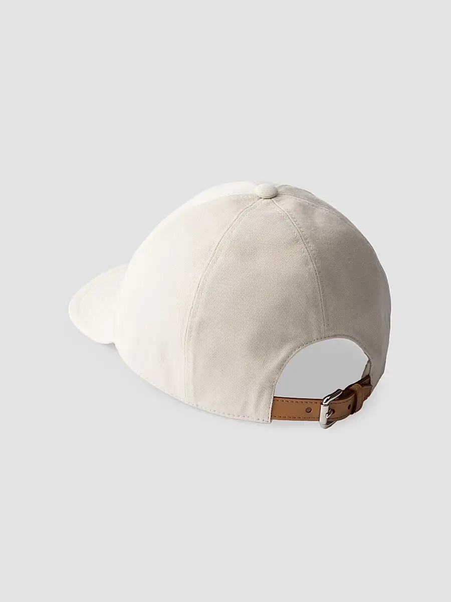 Prada Men's Old Gabardine Baseball Cap | Thumbnail 2