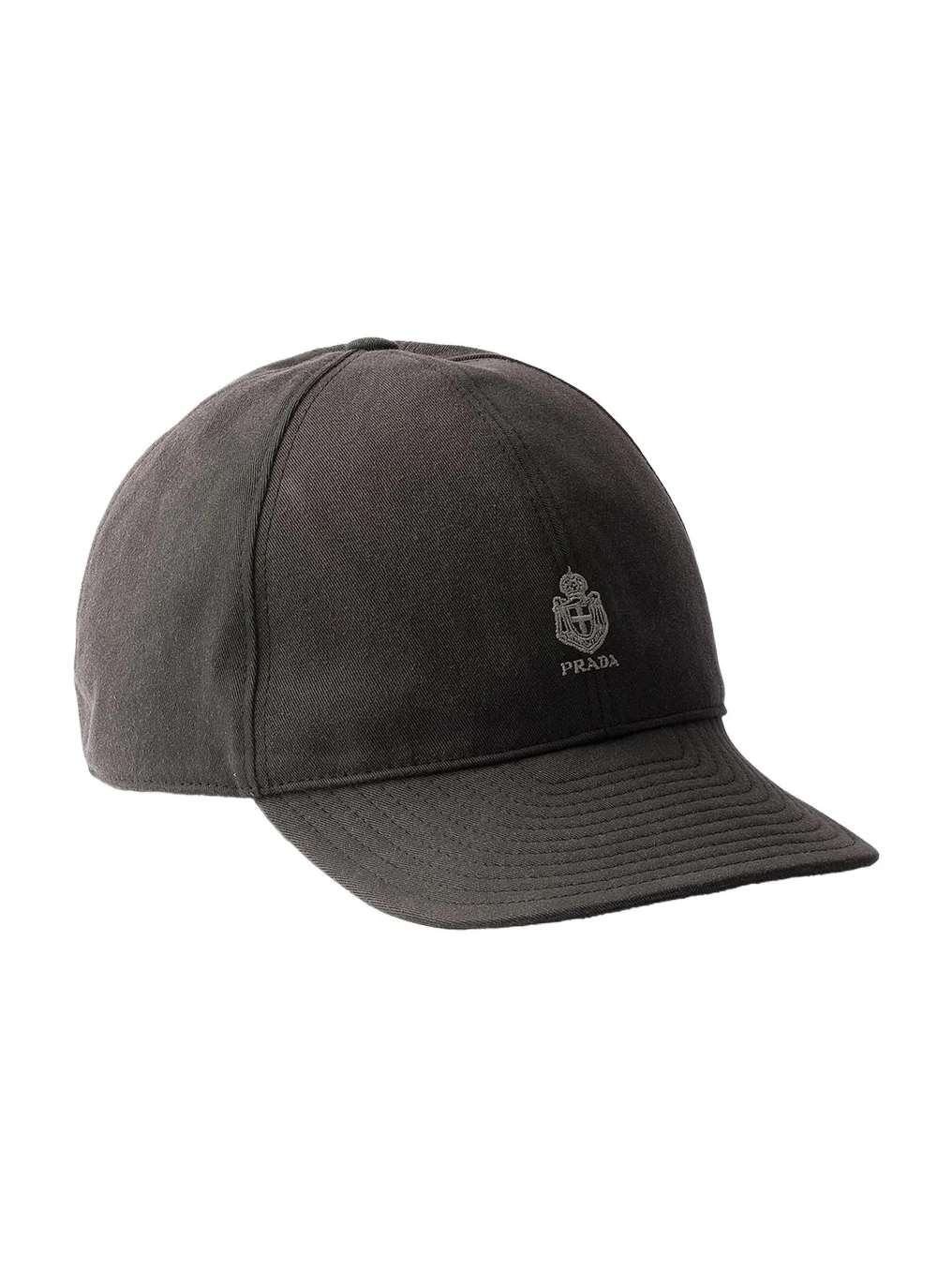 Prada Men's Old Gabardine Baseball Cap