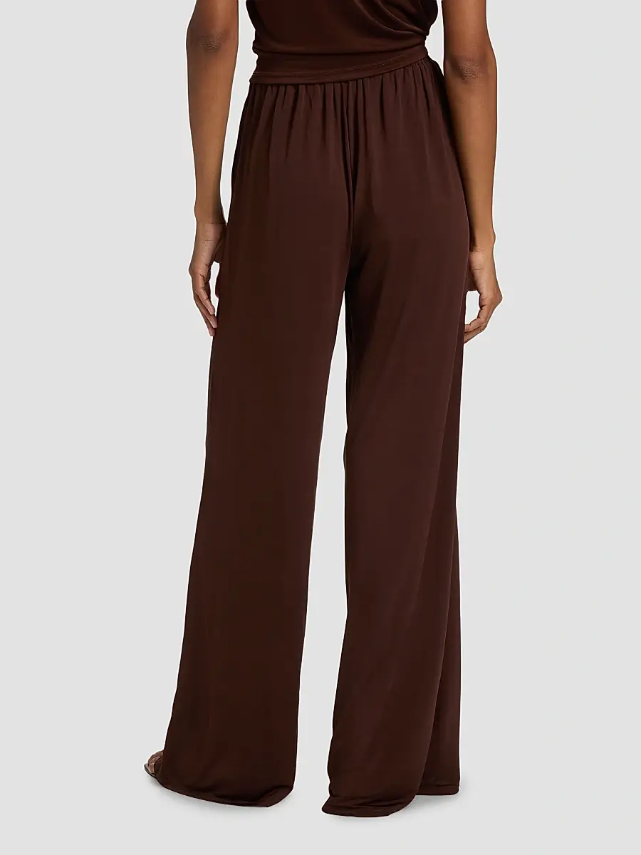 Generation Love Women's Kelela Sheen Jersey Wide-Leg Pants | Thumbnail 5 Generation Love Women's Kelela Sheen Jersey Wide-Leg Pants | Thumbnail 5