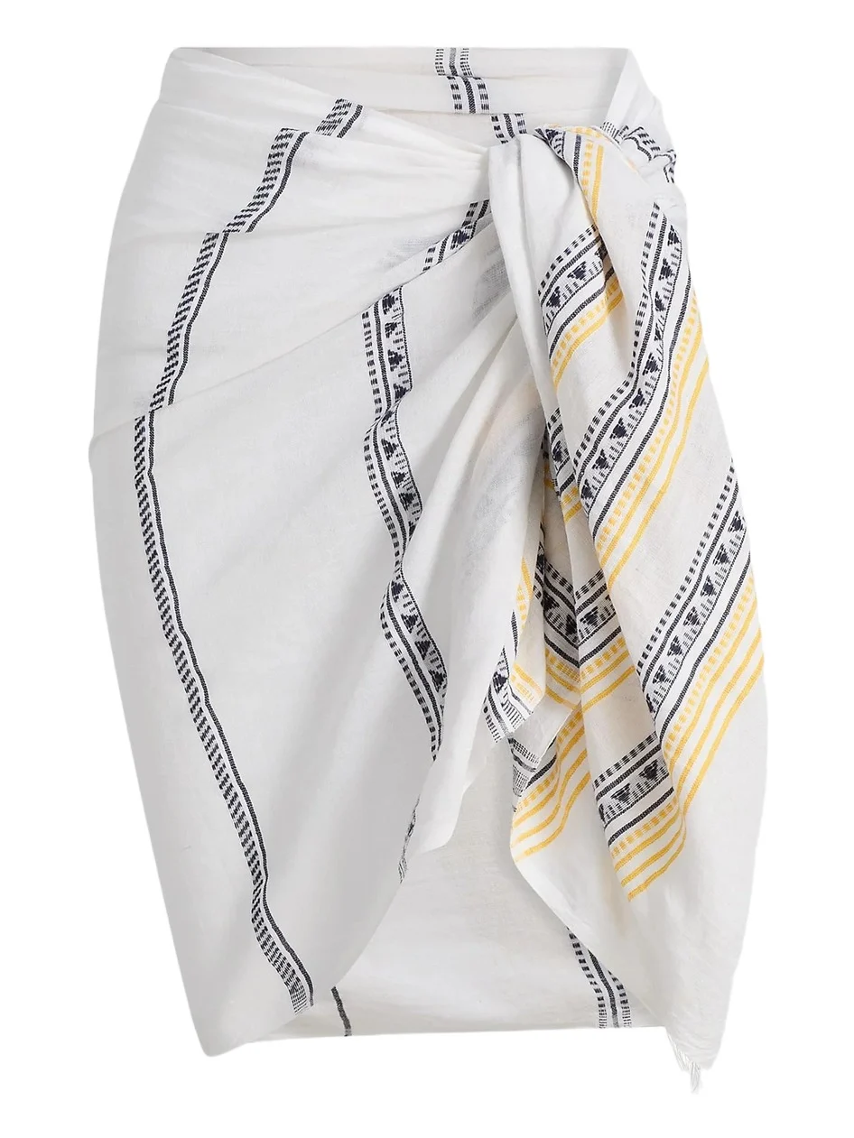 Lemlem Women's Lema Geometric Cotton Sarong