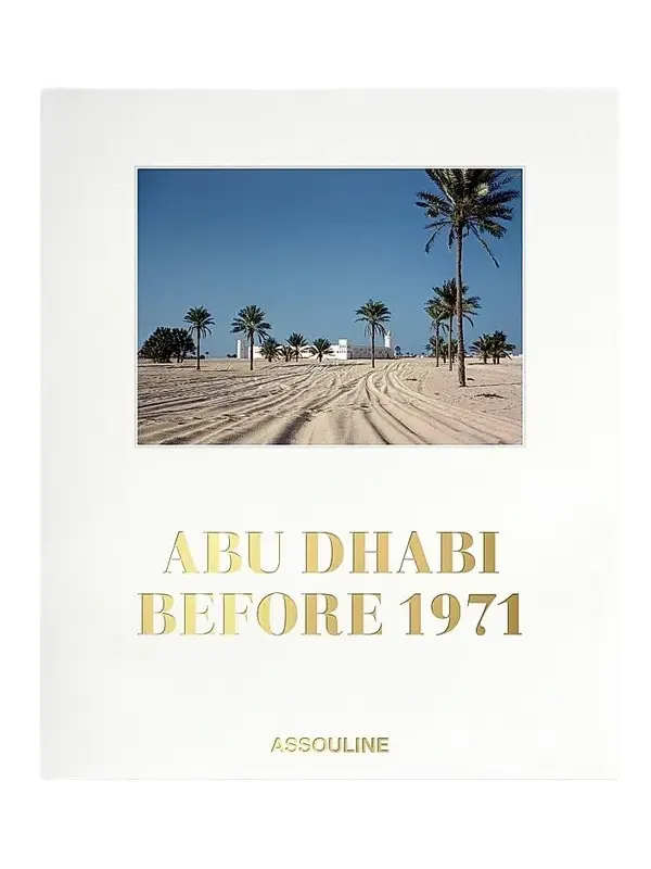 ASSOULINE "Abu Dhabi Before 1971" Hardcover Book