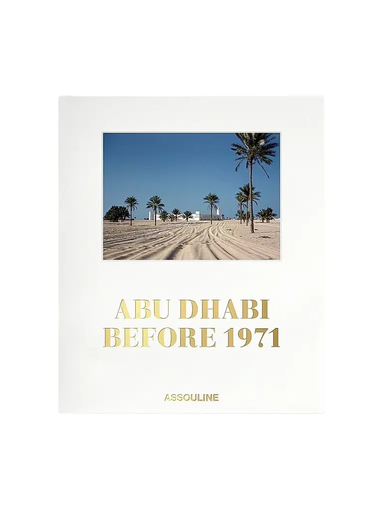ASSOULINE "Abu Dhabi Before 1971" Hardcover Book
