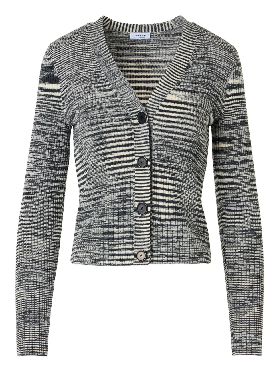 Akris punto Women's Space Dye Wool Cardigan