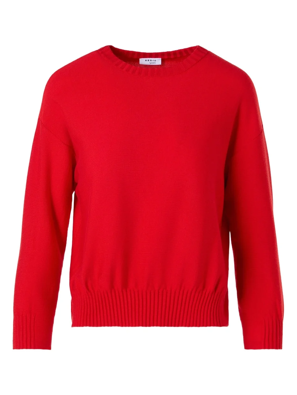 Akris punto Women's Drop Shoulder Virgin Wool Sweater