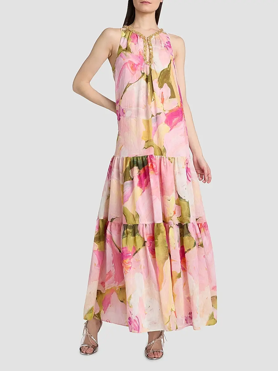 ACLER Women's Forever Young Reeman Floral Maxi Dress | Thumbnail 2 ACLER Women's Forever Young Reeman Floral Maxi Dress | Thumbnail 2