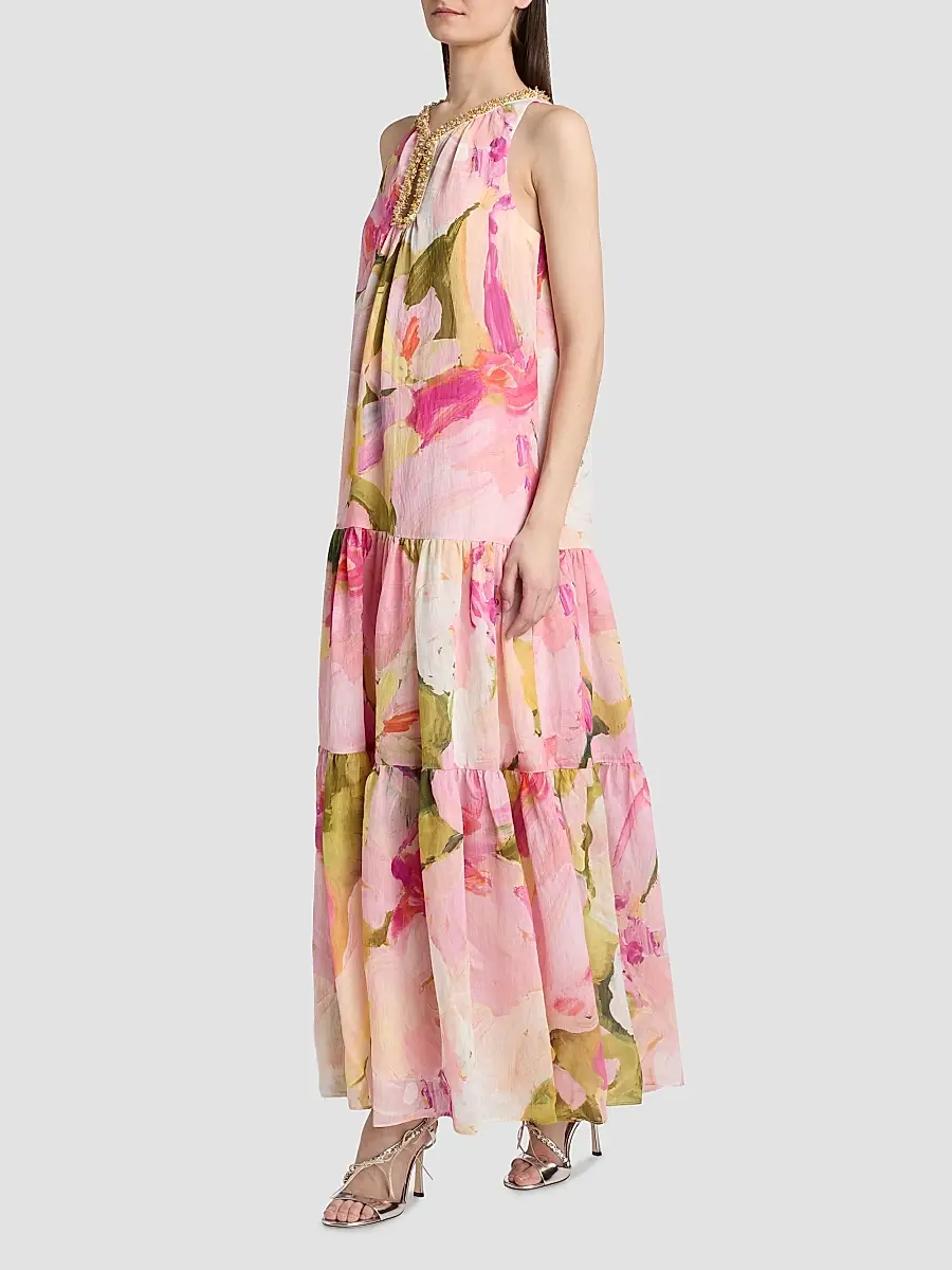 ACLER Women's Forever Young Reeman Floral Maxi Dress | Thumbnail 4 ACLER Women's Forever Young Reeman Floral Maxi Dress | Thumbnail 4