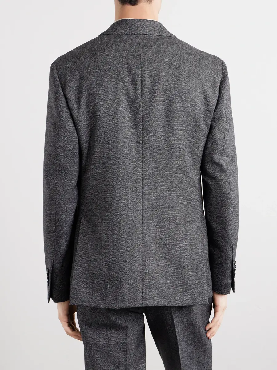 Lardini Double-Breasted Wool Suit Jacket - Men | Thumbnail 6 Lardini Double-Breasted Wool Suit Jacket - Men | Thumbnail 6