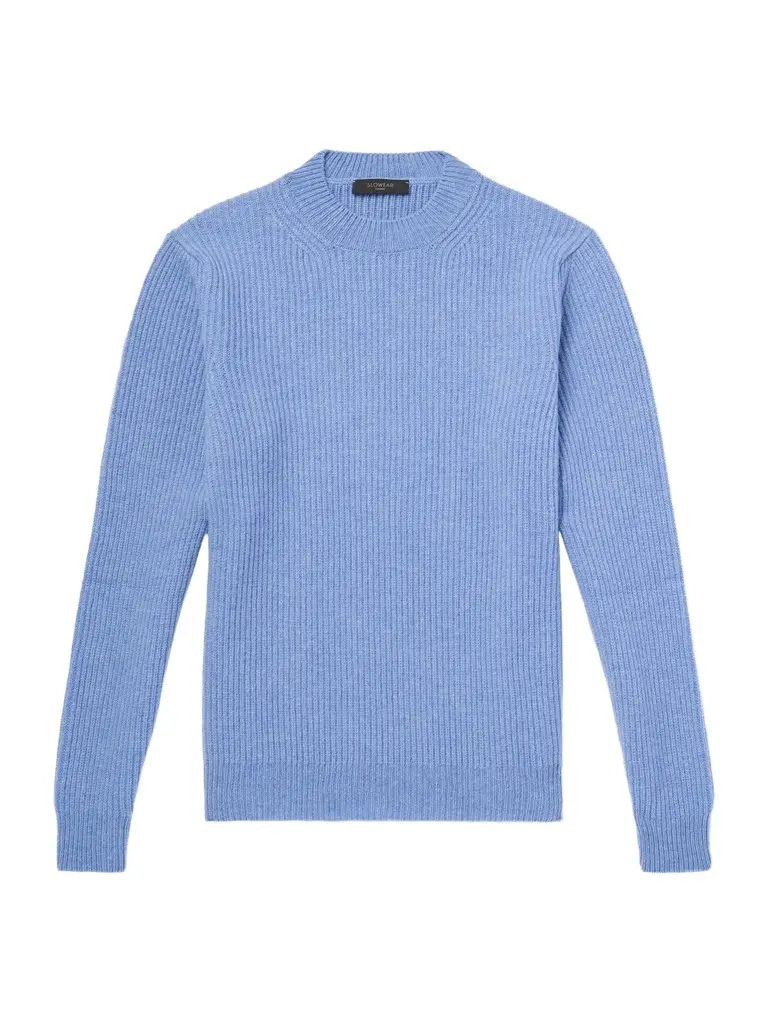 Slowear Slim-Fit Ribbed Wool Sweater - Men | Image 1 Slowear Slim-Fit Ribbed Wool Sweater - Men | Image 1