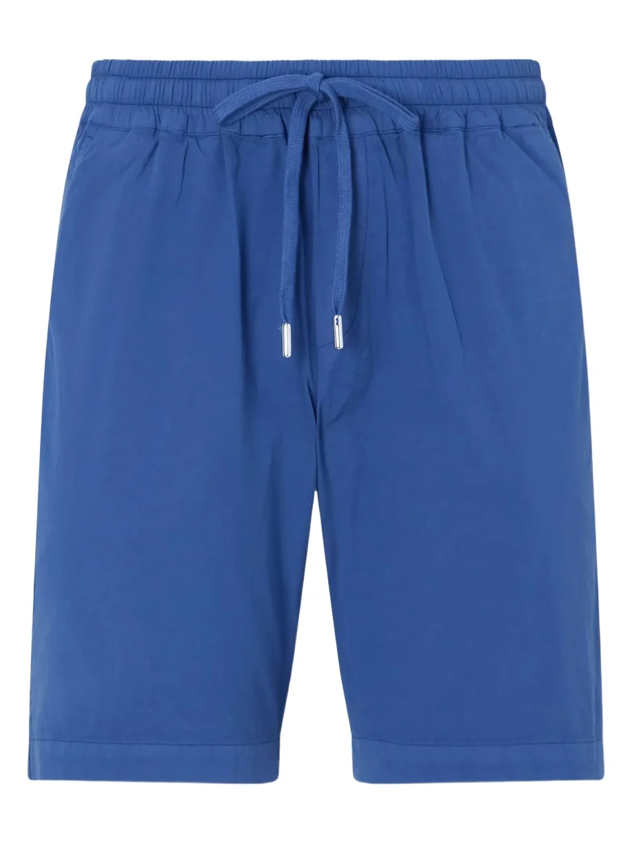 Alfa Straight-Leg Cotton-Blend Drawstring Shorts - Men Alfa Straight-Leg Cotton-Blend Drawstring Shorts - Men