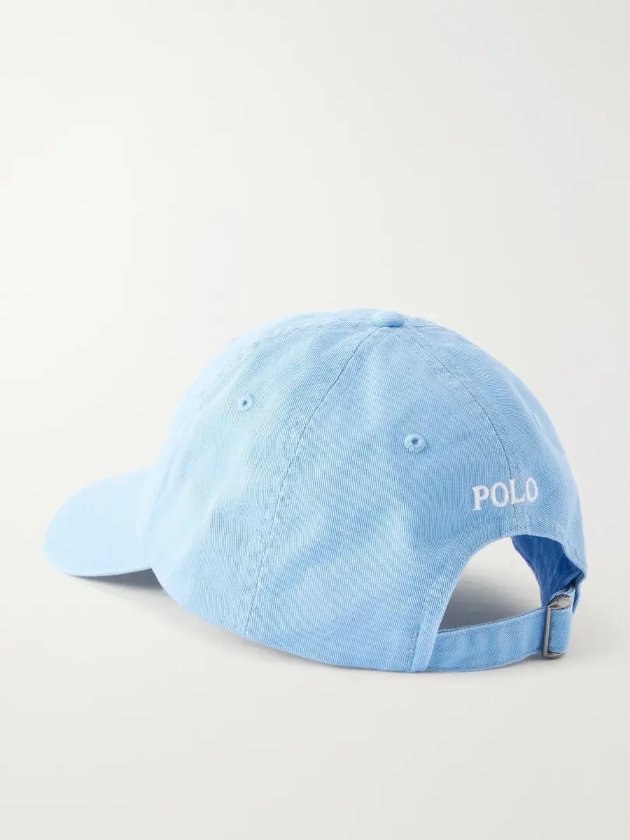 Polo Ralph Lauren Logo-Embroidered Cotton-Twill Baseball Cap - Men | Thumbnail 4 Polo Ralph Lauren Logo-Embroidered Cotton-Twill Baseball Cap - Men | Thumbnail 4