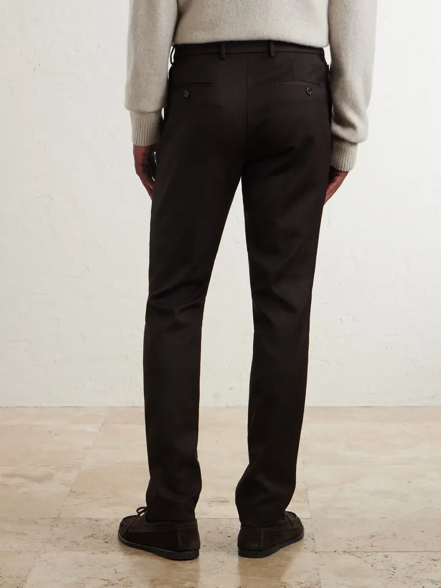 Slowear Straight-Leg Pleated Woven Suit Trousers - Men | Thumbnail 4 Slowear Straight-Leg Pleated Woven Suit Trousers - Men | Thumbnail 4