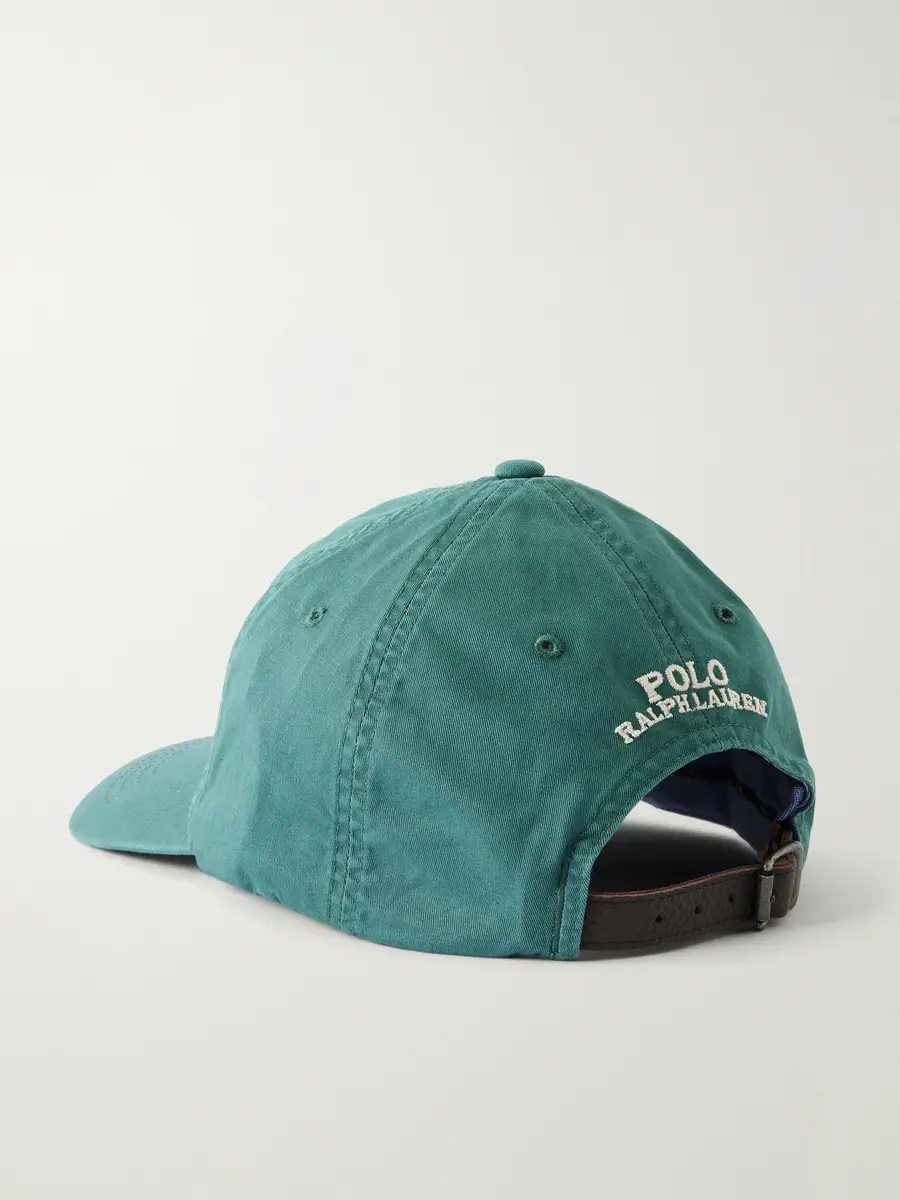 Polo Ralph Lauren Logo-Embroidered Cotton-Blend Twill Baseball Cap - Men | Thumbnail 4 Polo Ralph Lauren Logo-Embroidered Cotton-Blend Twill Baseball Cap - Men | Thumbnail 4